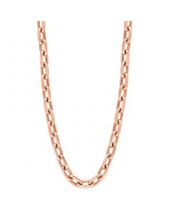 EFFY® Men's Link 22" Chain Necklace in 14k Rose Gold-Plated Sterling Silver