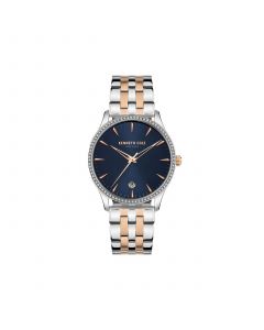 Women's Classic Two-Tone Stainless Steel Bracelet Watch 34.5mm