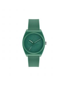 Unisex Three Hand Project Two Green Resin Strap Watch 38mm