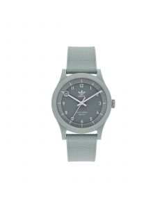 Unisex Solar Project One Gray Resin Strap Watch 39mm