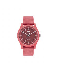 Unisex Solar Project One Pink Resin Strap Watch 39mm