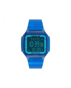 Unisex Gmt Digital One Gmt Blue Resin Strap Watch 47mm