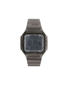 Unisex Gmt Digital One Gmt Gray Resin Strap Watch 47mm