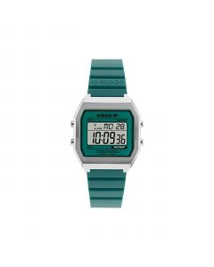 Unisex Digital Two Green Resin Strap Watch 36mm