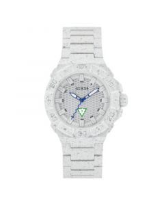 Men's Tide Ocean White Plastic Strap Watch 42mm