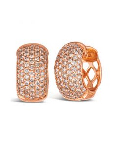 Earrings Featuring (1-1/3 ct. t.w.) Nude Diamond™ set in 14k Rose Gold.