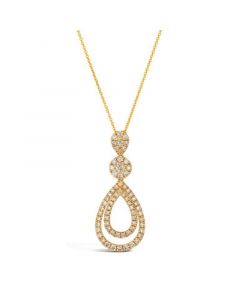 Pendant Featuring (1-1/5 ct. t.w.) Nude Diamond™ set in 14k Gold