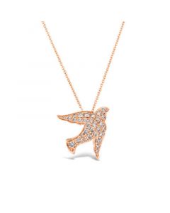 Pendant featuring (1/2 ct. t.w.) Nude Diamond™ Set in 14K Rose Gold®