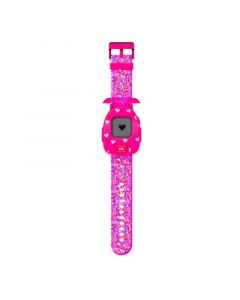 Kids Hearts Pink Silicone Strap Smart Watch 42.5mm