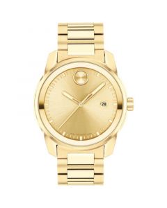 Men's Swiss Bold Verso Gold Ion-Plated Steel Bracelet Watch 42mm