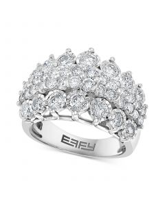 EFFY® Diamond Cluster Ring (2-3/8 ct. t.w.) in 14k White Gold