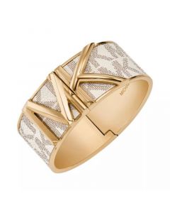 Gold-Tone Mott Bangle Bracelet