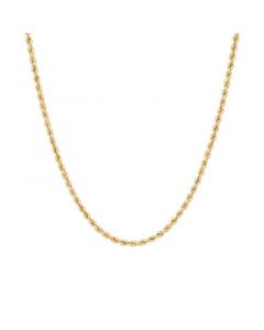 Glitter Rope Link 22" Chain Necklace in 10k Gold, Created for Macy's