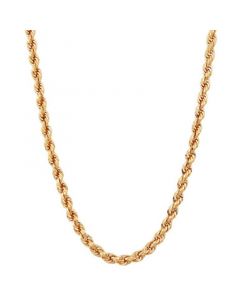 Evergreen Rope Link 20" Chain Necklace in 10k Gold, Created for Macy's