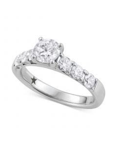 Diamond Engagement Ring (1-5/8 ct. t.w.) in 14K White Gold