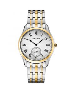 Men's Analog Essentials Two-Tone Stainless Steel Bracelet Watch 39mm