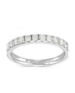 Diamond Wedding Band (1/2 ct. t.w.) in 14K White Gold