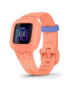 Unisex Vivofit Jr 3 Pink Silicone Band Watch, 30 mm