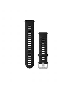 Unisex Replacement Band, Forerunner 255, 22mm Black Silicone Watch Band