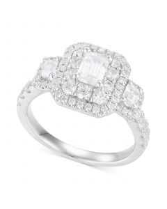 Diamond Engagement Ring (1-3/4 ct. tw.) in 14k White Gold