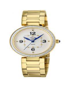 Women's Piemonte Swiss Quartz Gold-Tone Stainless Steel Bracelet Watch 36mm