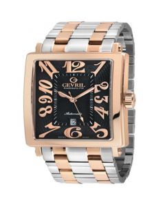 Men's Avenue of Americas Swiss Automatic Two-Tone Stainless Steel Bracelet Watch 44mm