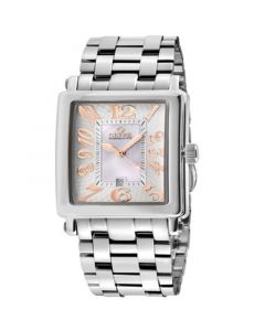 Women's Avenue of Americas Mini Swiss Quartz Silver-Tone Stainless Steel Bracelet Watch 32mm