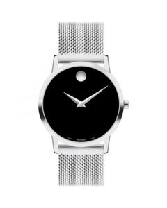 Women's Museum Classic Swiss Quartz Silver-Tone Stainless Steel Bracelet Watch 33mm