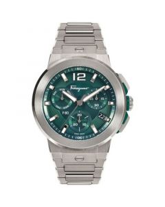 Men's Swiss Chronograph F-80 Titanium Bracelet Watch 44mm