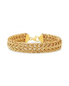 Sedusa Link Chain Bracelet in 14k Gold