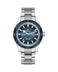 Captain Cook Men's Automatic Blue Stainless Steel Bracelet Watch 42 mm