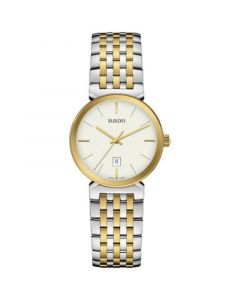 Florence Men's Gold-Tone Stainless Steel Bracelet Watch 30mm