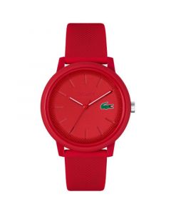 Men's L.12.12 Red Silicone Strap Watch 42mm