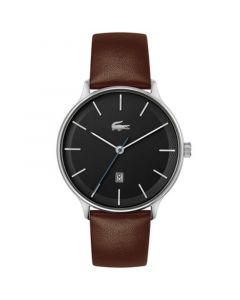 Men's Club Brown Recycled Apple Peel Strap Watch 42mm