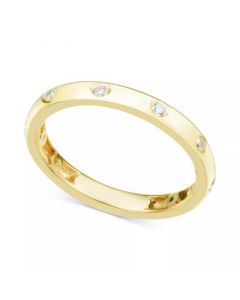 Diamond Band (1/6 ct. t.w.) in 14k White or Yellow Gold