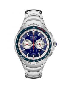 Men's Chronograph Coutura Stainless Steel Bracelet Watch 46mm