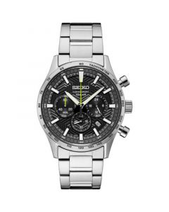 Men's Chronograph Essentials Stainless Steel Bracelet Watch 43mm