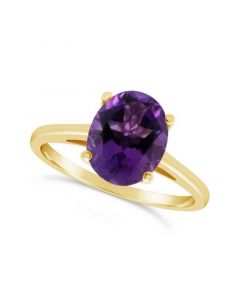 Amethyst (2-1/2 ct. t.w.) Ring in 14K Gold