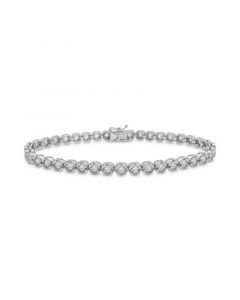 Men's Diamond Bracelet (1 ct. t.w.) in Sterling Silver