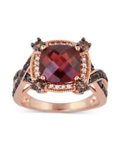 Multi-Gemstone Statement Ring (4 ct. t.w.) in 14k Rose Gold