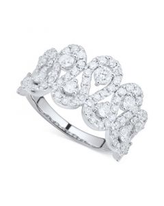 Lab Grown Diamond Tiara Ring (1-1/2 ct. t.w.) in 14k White Gold