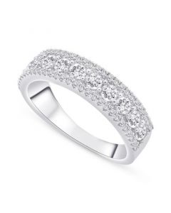 Diamond Band (1 ct. tw.) in 14k White Gold