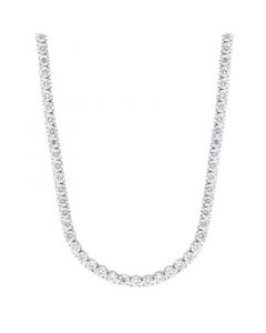 Lab Grown Diamond 18" Tennis Necklace (28-1/2 ct. t.w.) in 14k White Gold