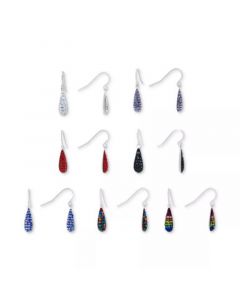 Crystal Pavé Teardrop Earring Collection in Sterling Silver, Created for Macy's