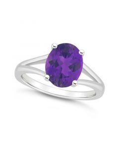 Women's Amethyst (2-1/2 ct.t.w.) Ring in Sterling Silver