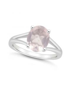 Women's Rose Quartz (2-1/2 ct.t.w.) Ring in Sterling Silver