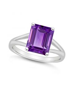 Women's Amethyst (3-1/6 ct.t.w.) Ring in Sterling Silver