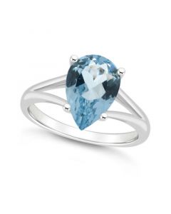 Women's Sky Blue Topaz (3-2/3 ct.t.w.) Ring in Sterling Silver