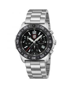 Men's Swiss Chronograph Pacific Diver Stainless Steel Bracelet Watch 44mm