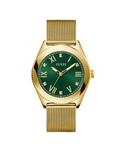 Men's Gold-Tone Stainless Steel Mesh Bracelet Watch 44mm